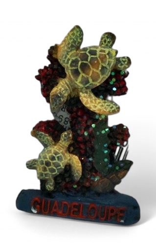 [15033] Magnet Double Tortue Petit