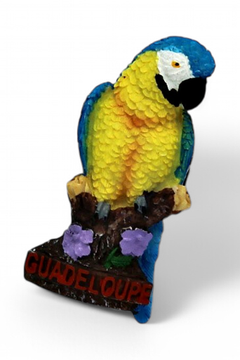 [15035] Magnet Perroquet Jaune Et Jaune