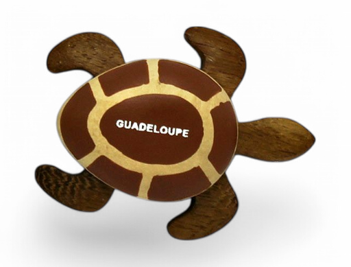[15045] Magnet GM Tortue Guadeloupe Unite