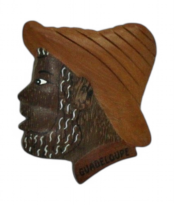 [15047] Magnet bois - tête coupeur de canne 