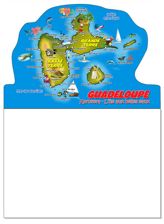 [15054] Magnet Memo Carte