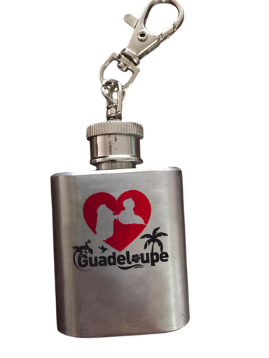 [16057] Porte-Clé Flasque Carte