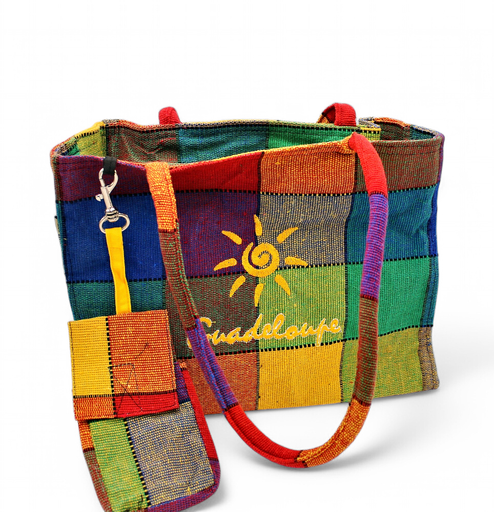 [18007] Sac Purse Madras