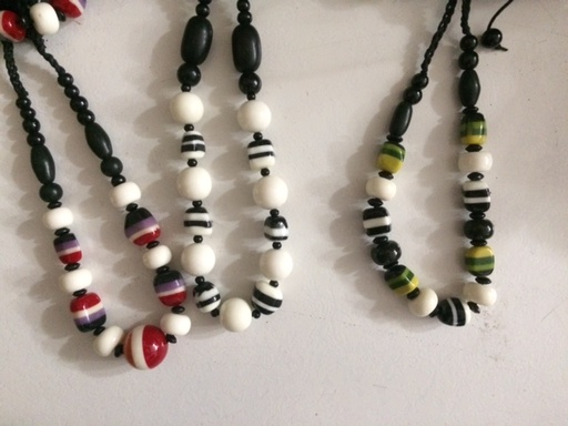 [26011] Collier Boule Multicolore R