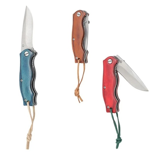 [31016] Couteau Couleur Avec Cordon 13,5Cm