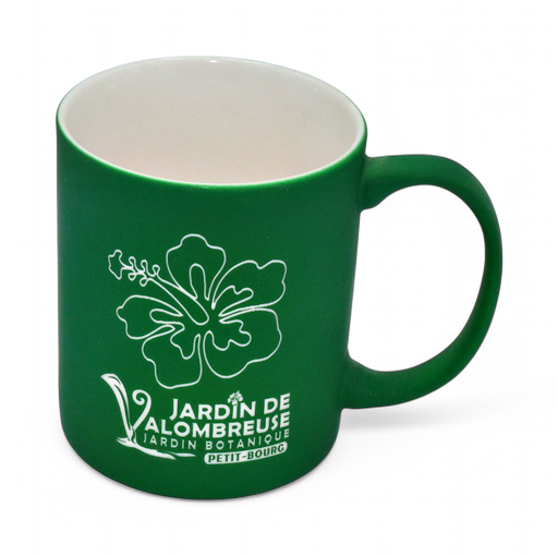 [34015] Mug Soft Touch Vert JDV