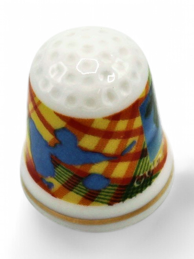 [44021] De à Coudre Carte Madras