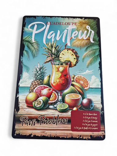 [45016] Affiche Métal 20X30 - Planteur