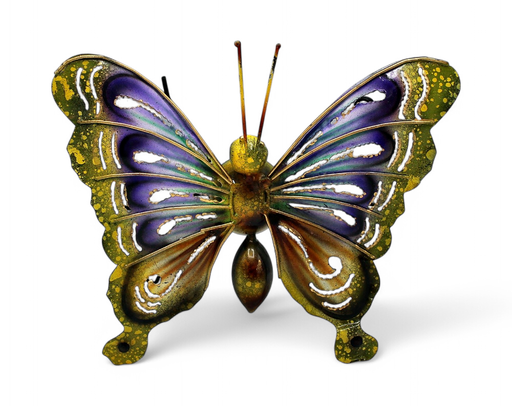[45052] Applique Papillon Metal 20 Cm