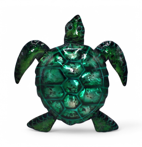 [45059] Applique Tortue Metal 30 Cm