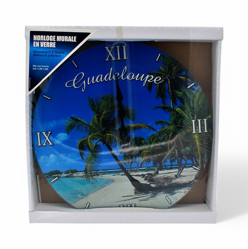 [45063] Horloge Cocotier Penche Gp