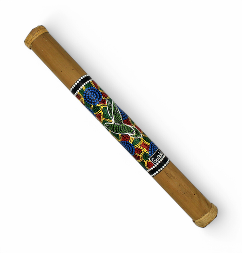 [51002] Bâton Pluie Décor Aborigène 60 Cm