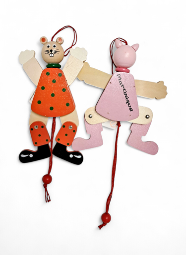 [52031] Mobile Bois Animaux (14Cm)