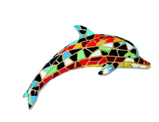 [15235] Dauphin Cloisonne Mosaique