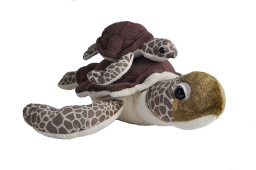 [53218] Mom Baby Green Sea Turtle