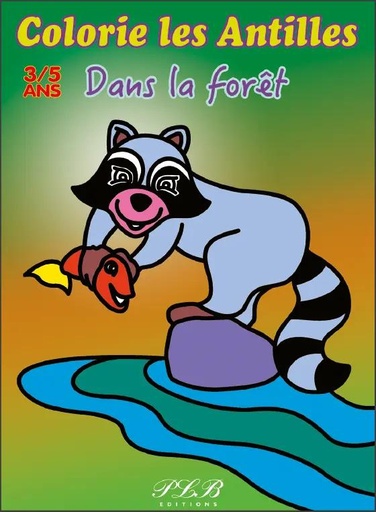 [66038] Colorie Antilles Dans La Foret