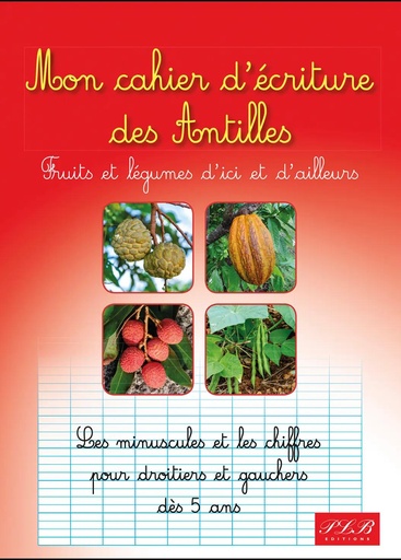 [66043] Mon Cahier D'Ecriture Antilles Fruits Et