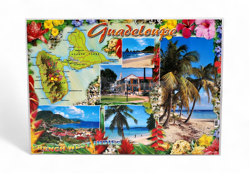 [68005] Set de Table GP Plage Flamboyant / Cartes + 5 Photos STG31