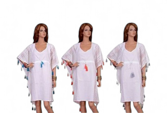 [73012] Kaftan W/2 Side Net