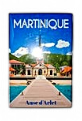[15243] Magnet rectangle - Illustration église des Anses D'Arlets MQ