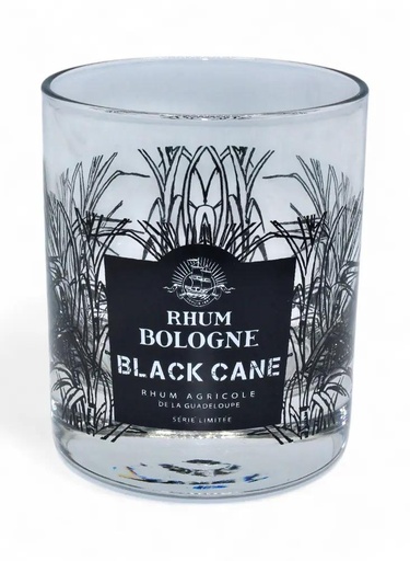 [37017] Verre ti punch black cane Bologne 