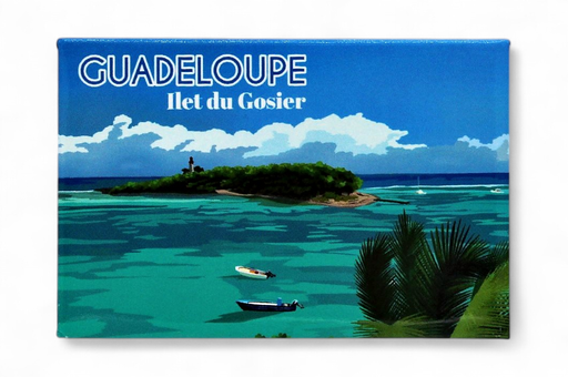 [15261] Magnet illustration Ilet Gosier GP