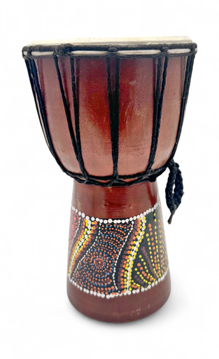 [51030] Djembé peint 30 cm