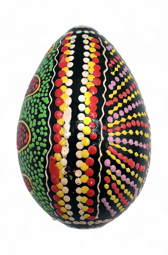 [51031] Maracas œuf peint L