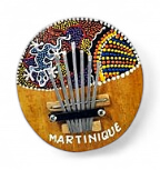 [51040] Karimba semi peint 