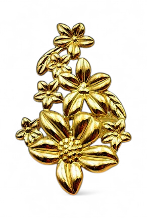 [21019] Bague inoxydable farandole d'hibiscus