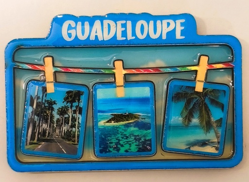 [15323] Magnet MDF 3 photos suspendues