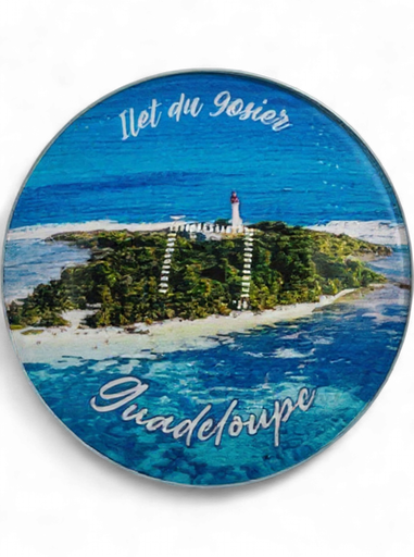 [15380] Magnet Verre - Ilet du Gosier GP