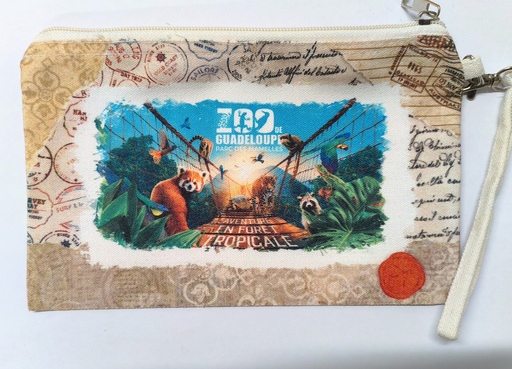 [18071] Pochette vintage post card PDM